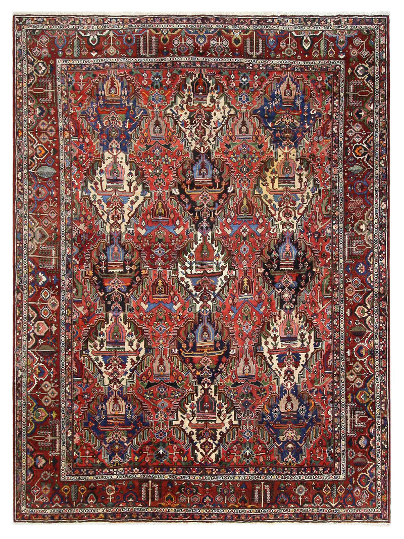 Fasa Antique Bakhtiyari Red Red Traditional