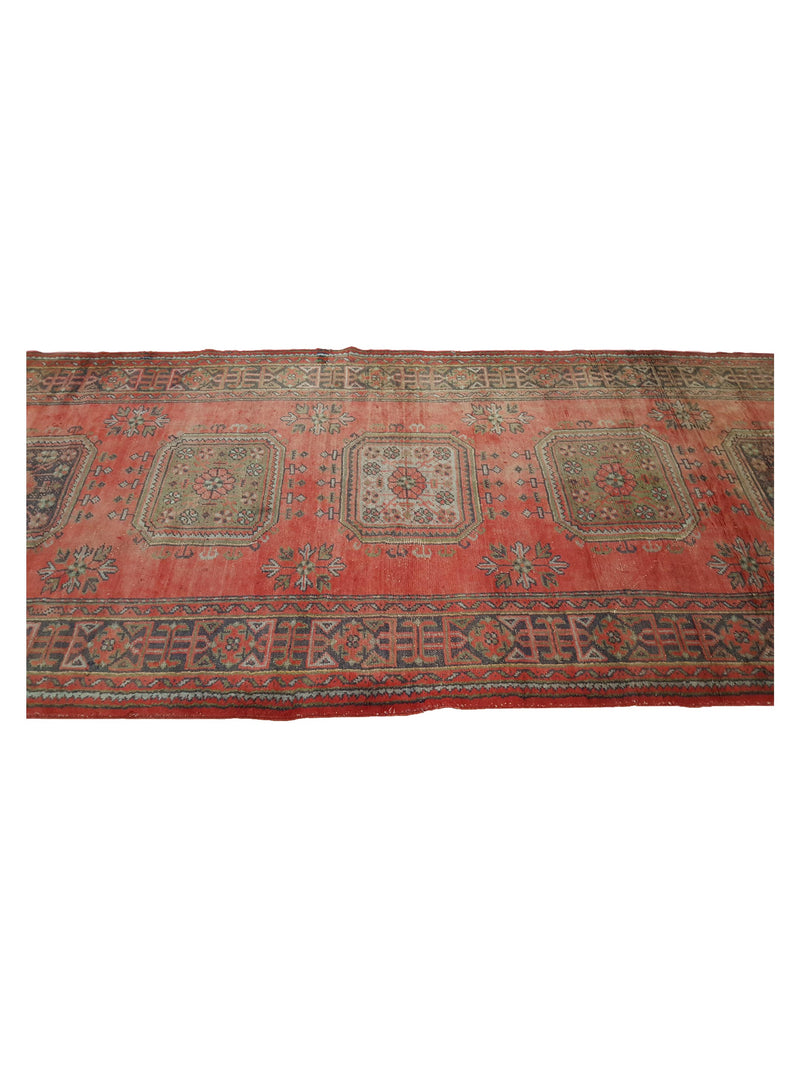 Fasa Antique Ushak 4061 Rust Rust Traditional Antique Rug