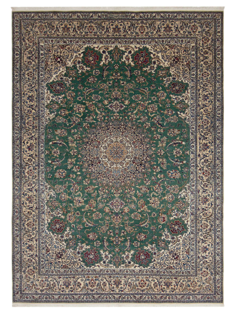 Pacific Naeen Habiban Green Ivory Traditional