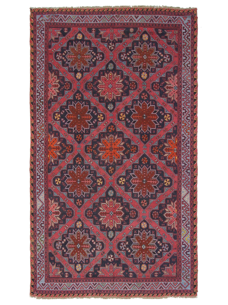 Pacific Summak Rust Black Traditional