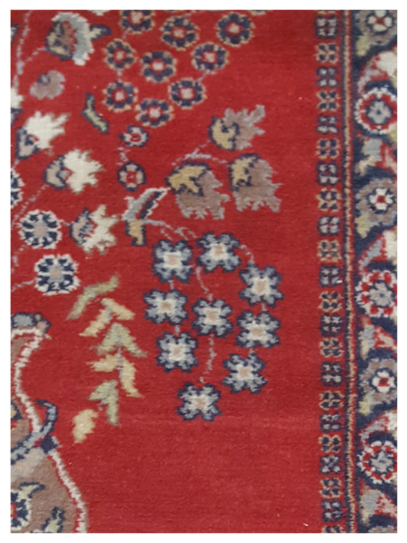 Pacific Classic 11730 Red Ivory Transitional Hand Knotted Rug