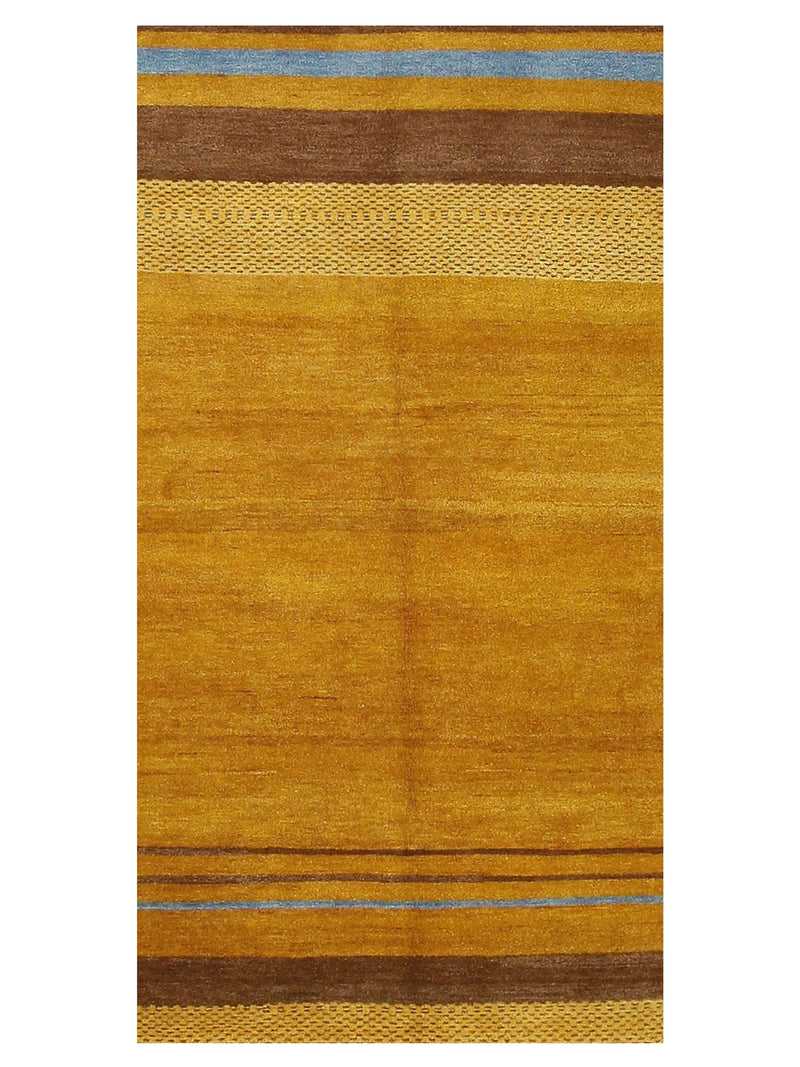 Pacific Gabbeh-In 12571 Mustard Multi Transitional Hand Knotted Rug