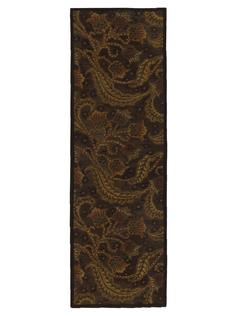 Pacific Hand Crafted Brown Brown Traditional