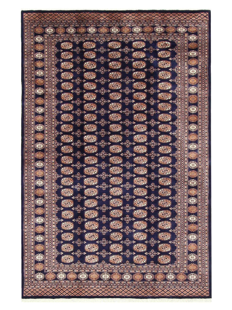 Pacific Bokhara Navy Brown Traditional