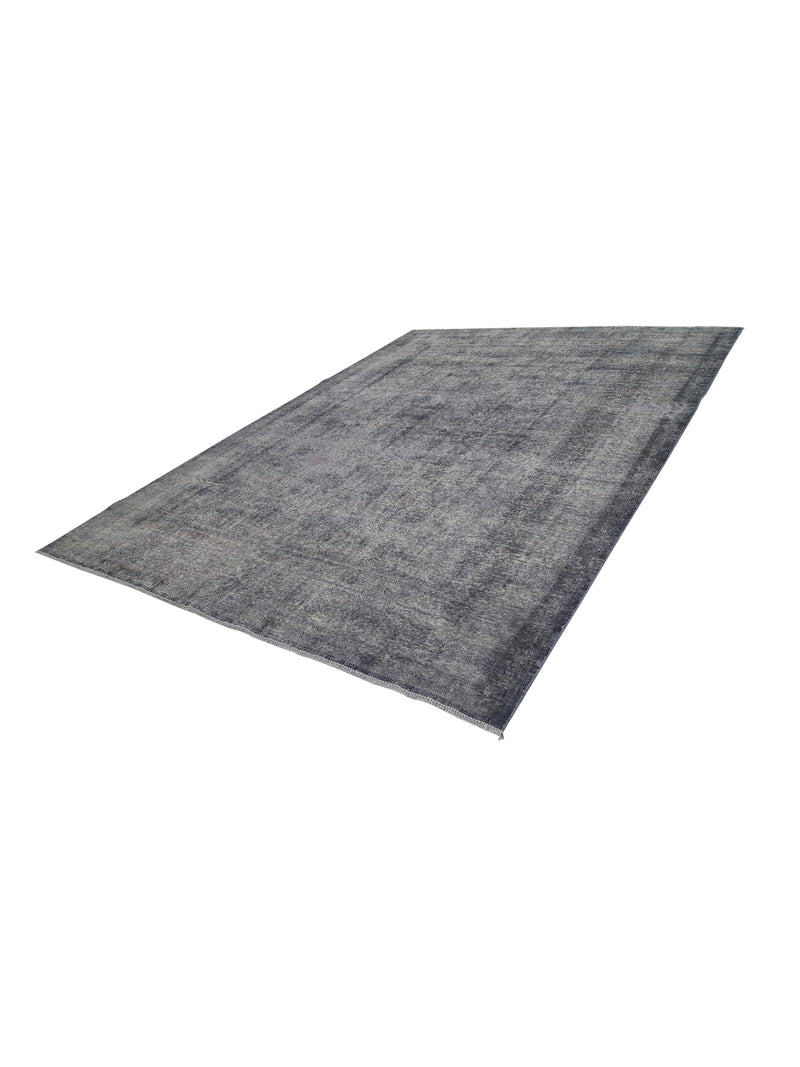 Pacific Overdyed 13669 Grey Grey Transitional Hand Knotted Rug