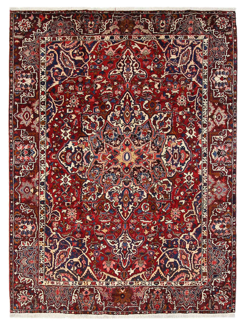 Pacific Bakhtiyari Burgundy Multi Traditional