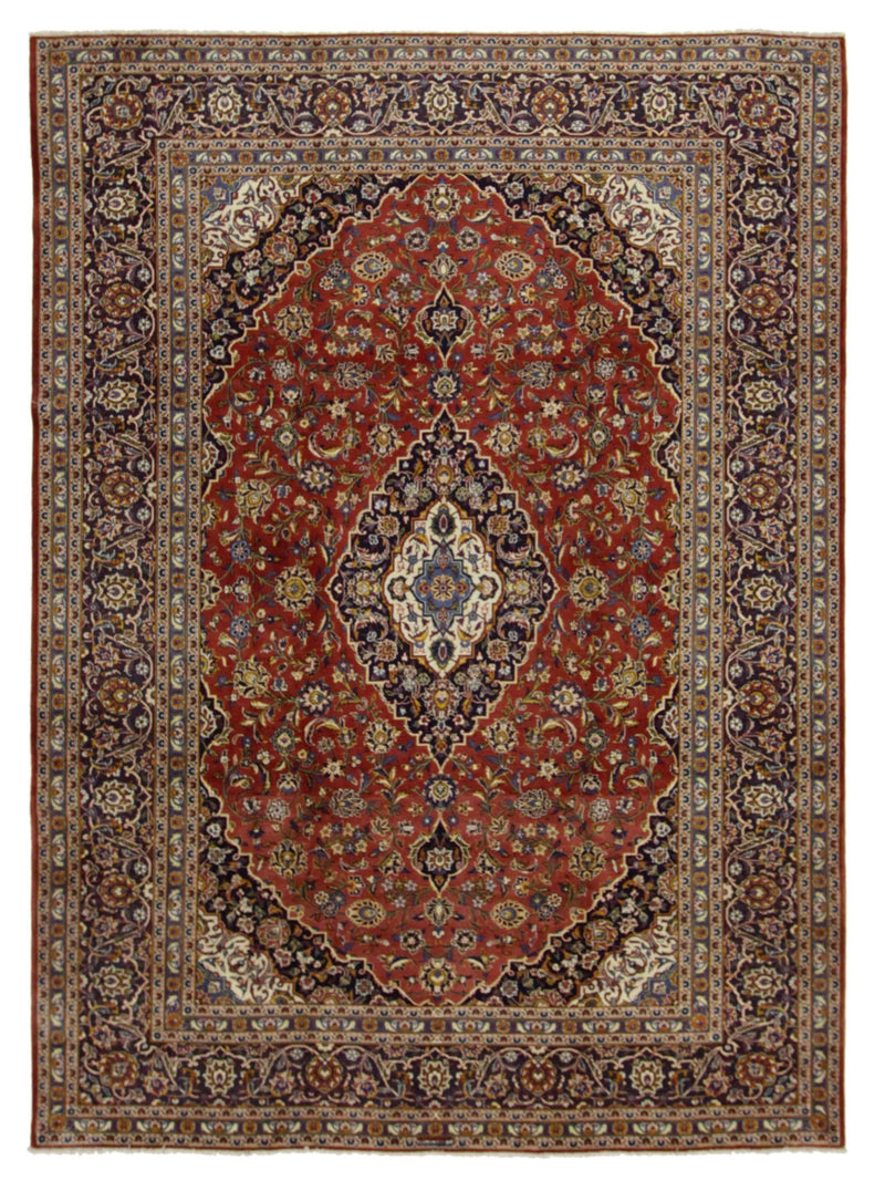Pacific Kashan Red Blue Traditional