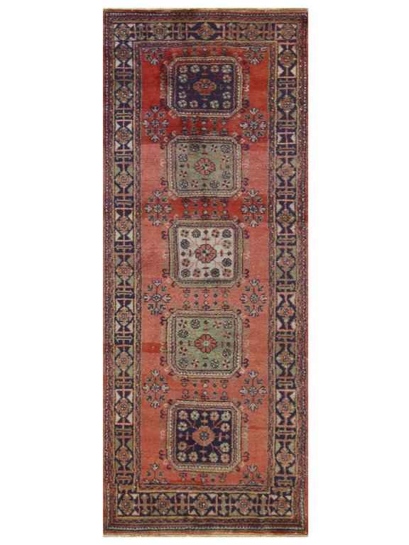 Fasa Antique Ushak  Orange Blue Transitional