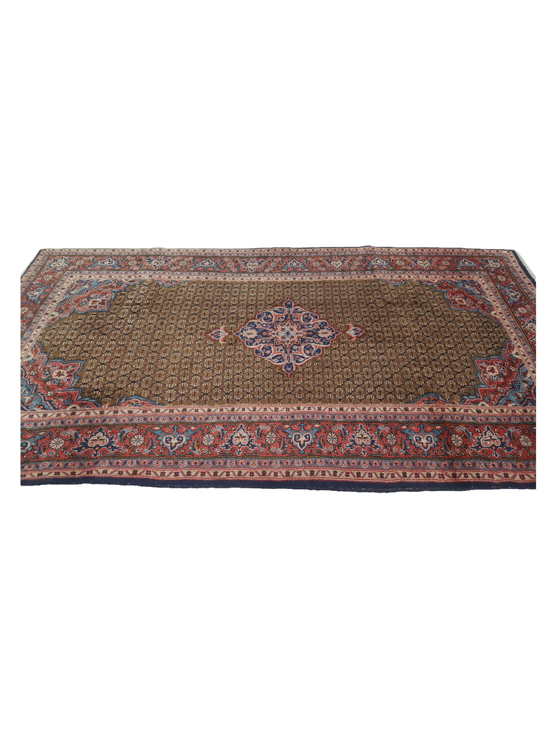 Pacific Serab 13708 Blue Orange Traditional Hand Knotted Rug