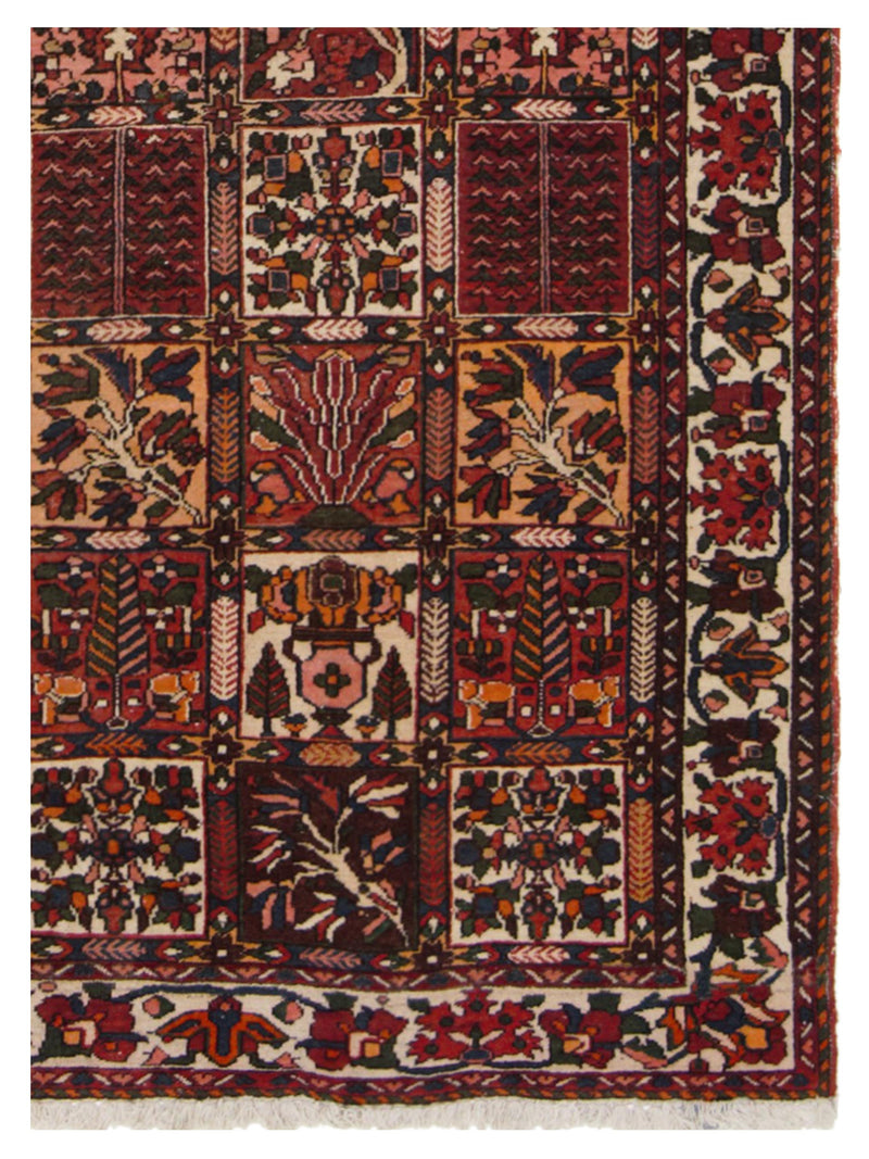 Pacific Bakhtiyari 13733 Multi Multi Traditional Hand Knotted Rug
