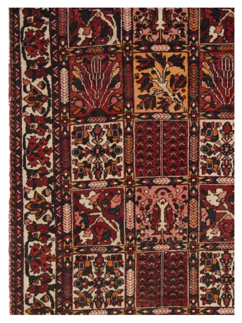 Pacific Bakhtiyari 13733 Multi Multi Traditional Hand Knotted Rug