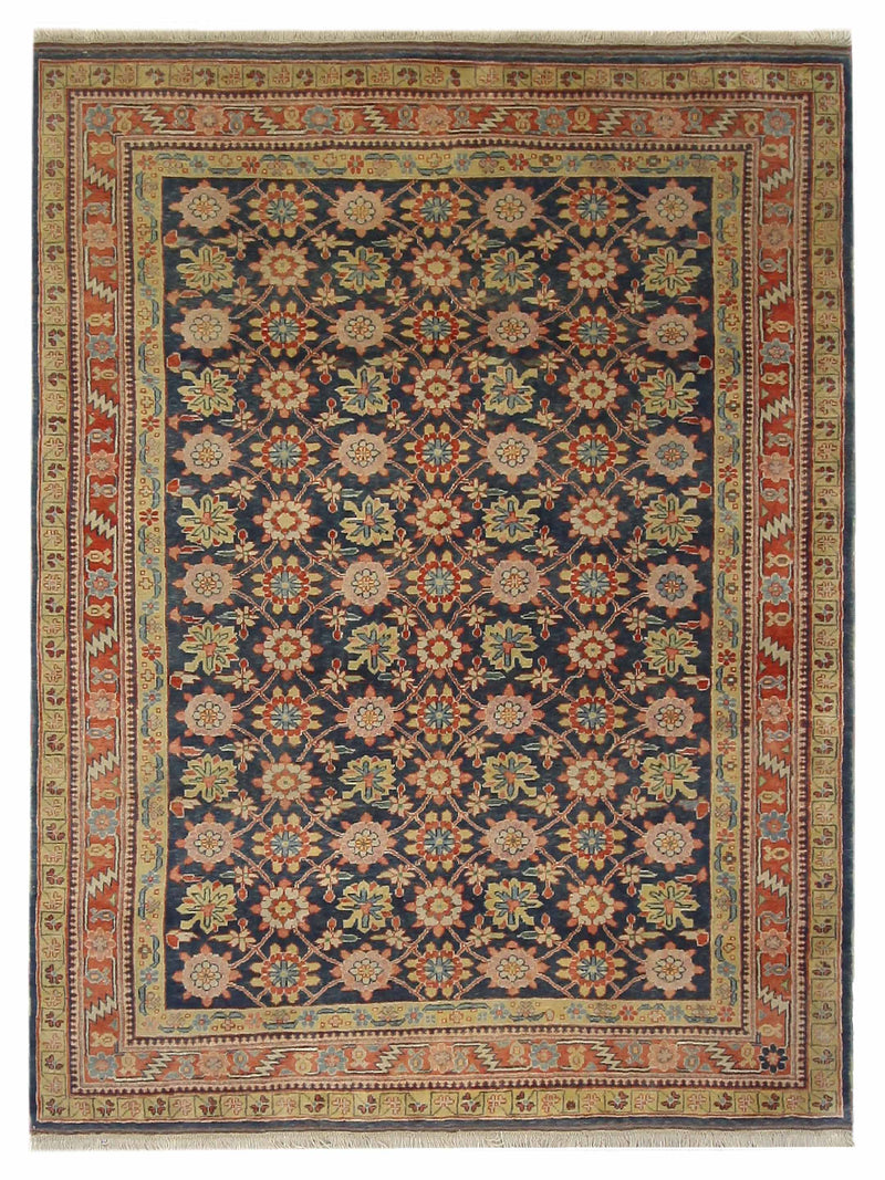 Pacific Milas Navy Rust Traditional