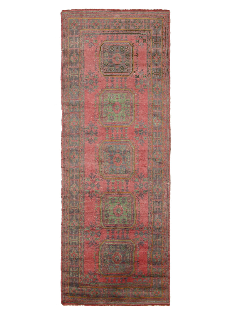 Fasa Antique Ushak Orange Orange Traditional