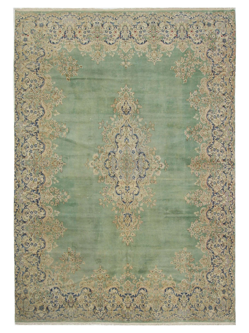 Pacific Kerman Green Ivory Traditional