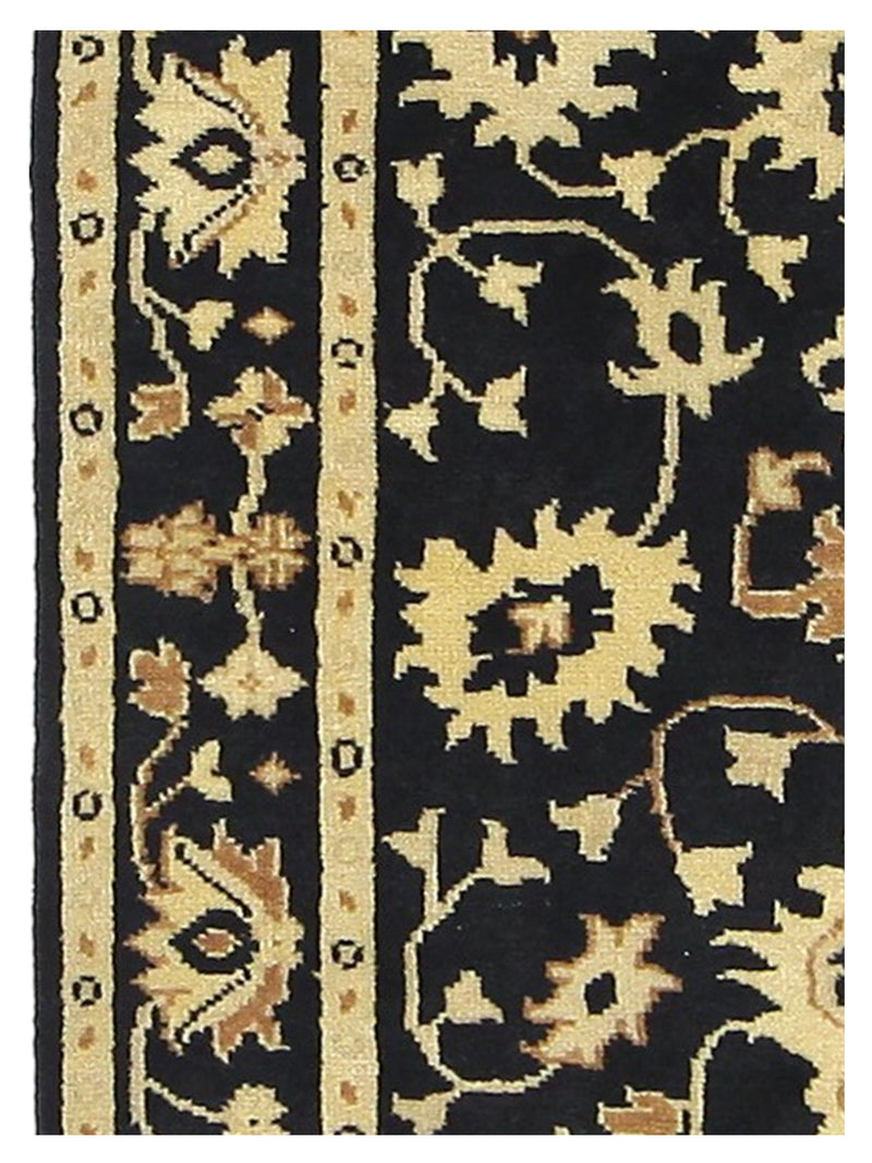 Pacific Tribal 13826 Black Gold Traditional Hand Knotted Rug