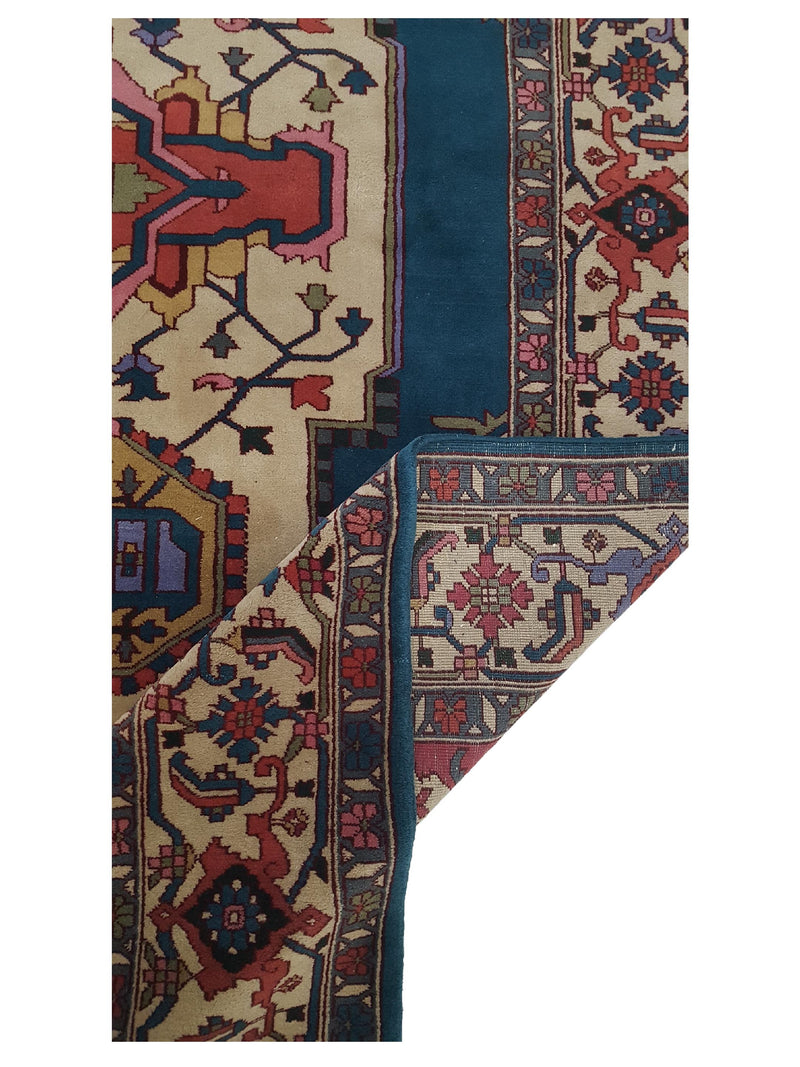 Pacific Turkestan 13842 Green Sage Traditional Hand Knotted Rug