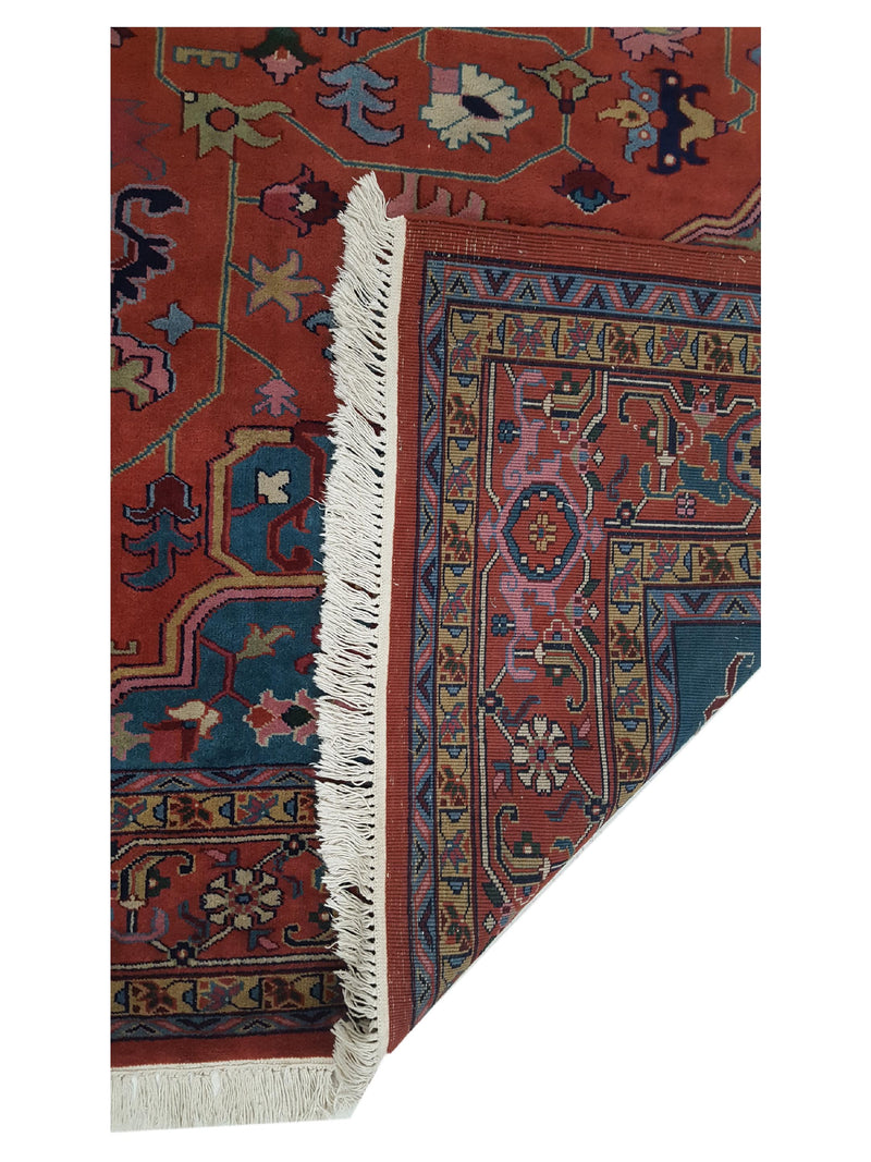 Pacific Turkestan 13853 Rust Rust Traditional Hand Knotted Rug