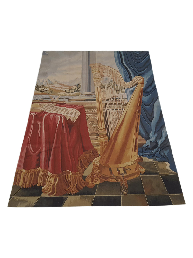 Pacific Tapestry 5779 Multi Multi Tapestry Hand Knotted Rug