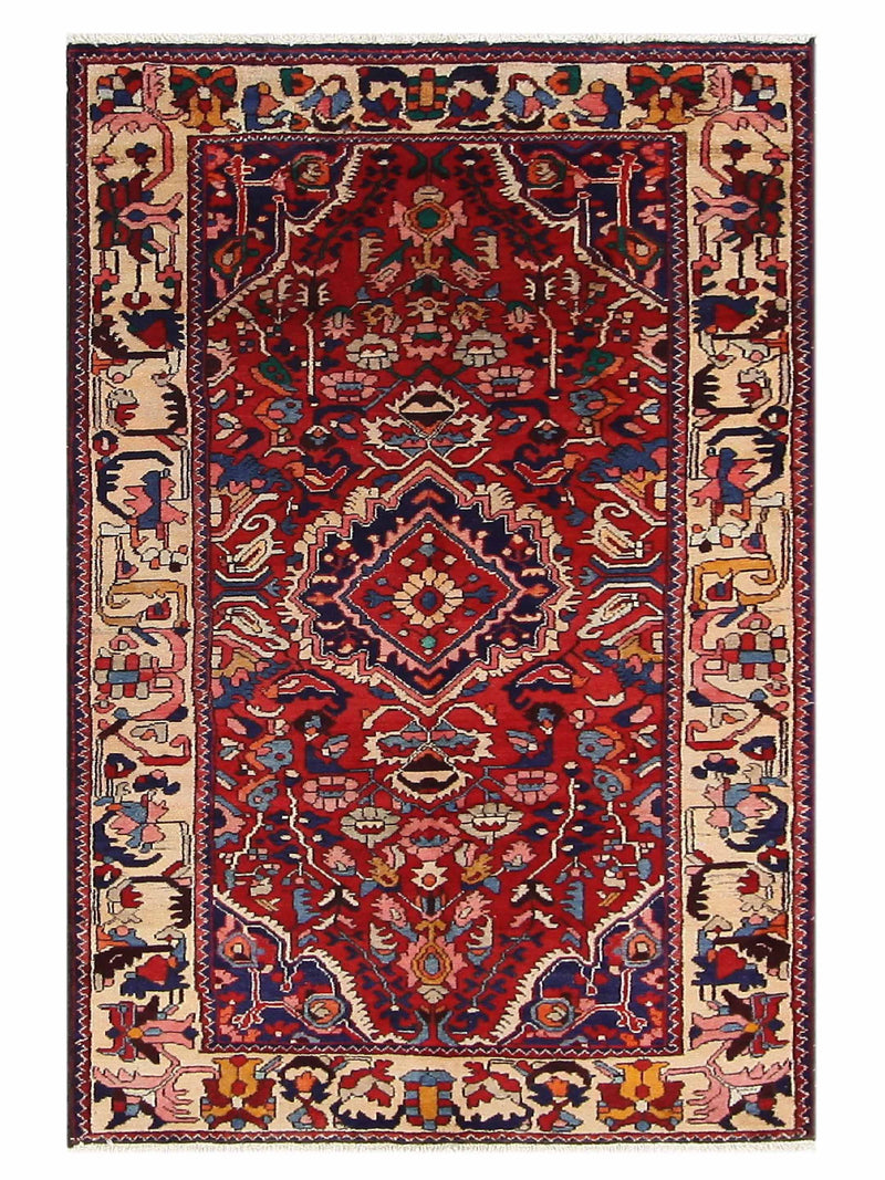 Pacific Bakhtiyari Navy Beige Traditional