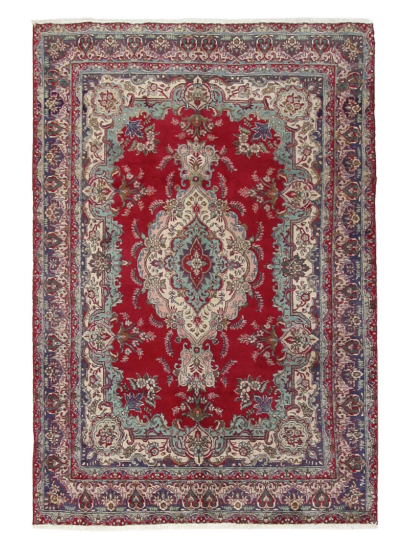 Pacific Tabriz Red Navy Traditional