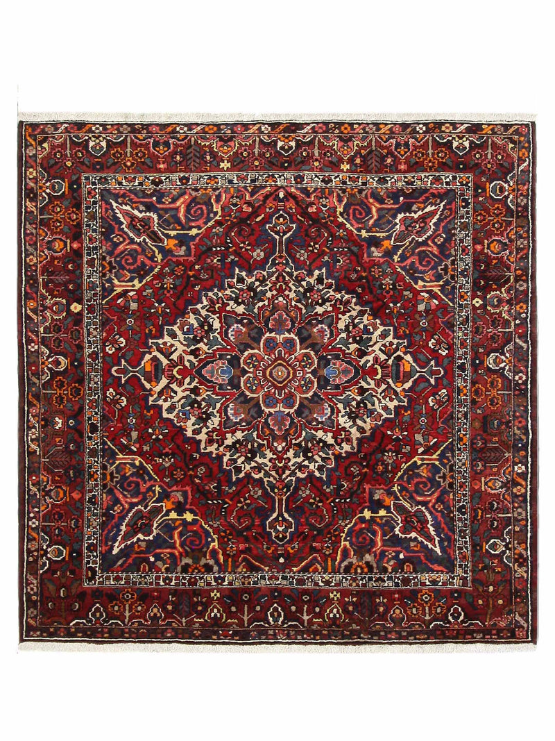Pacific Bakhtiyari Burgundy Red Traditional