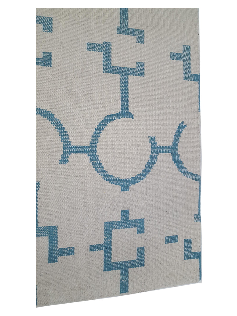 Pacific Water Colors 14623 Beige Lt.Blue Modern Hand Knotted Rug