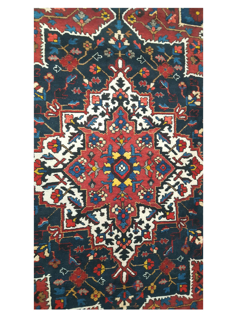 Pacific Bakhtiyari 14745 Red Multi Traditional Hand Knotted Rug