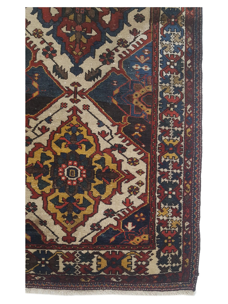 Pacific Bakhtiyari 14769 Red Multi Traditional Hand Knotted Rug