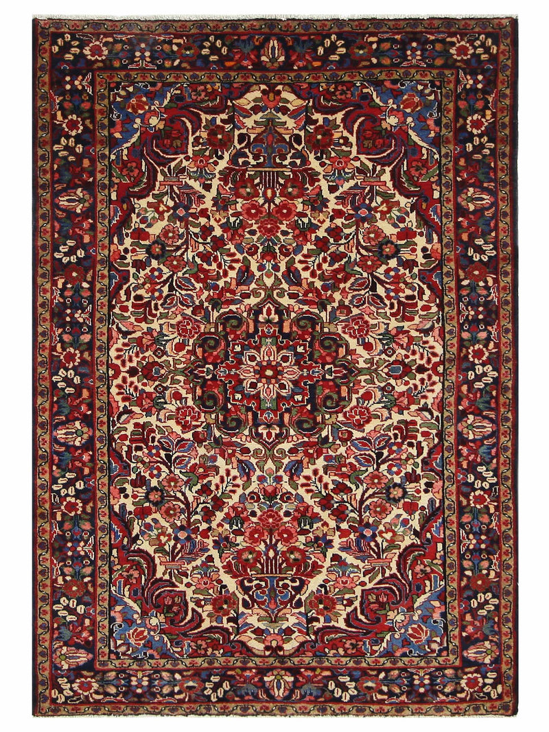 Pacific Hamadan Navy Red Traditional