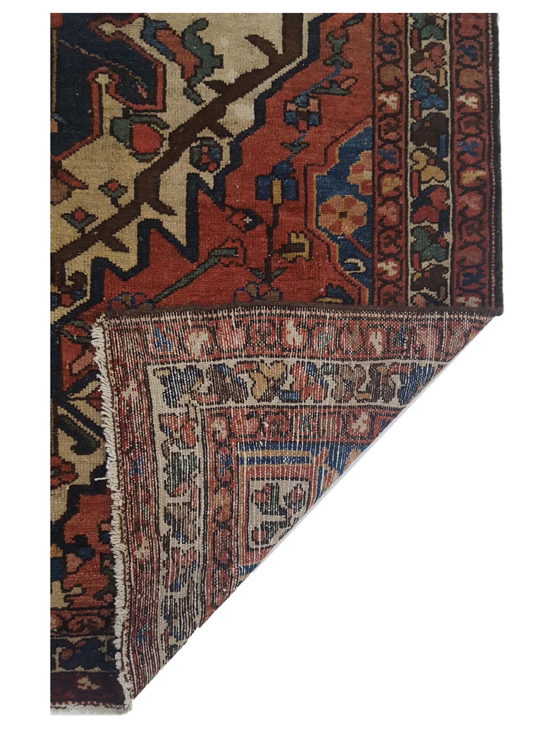 Pacific Bakhtiyari 14776 Brown Ivory Traditional Hand Knotted Rug