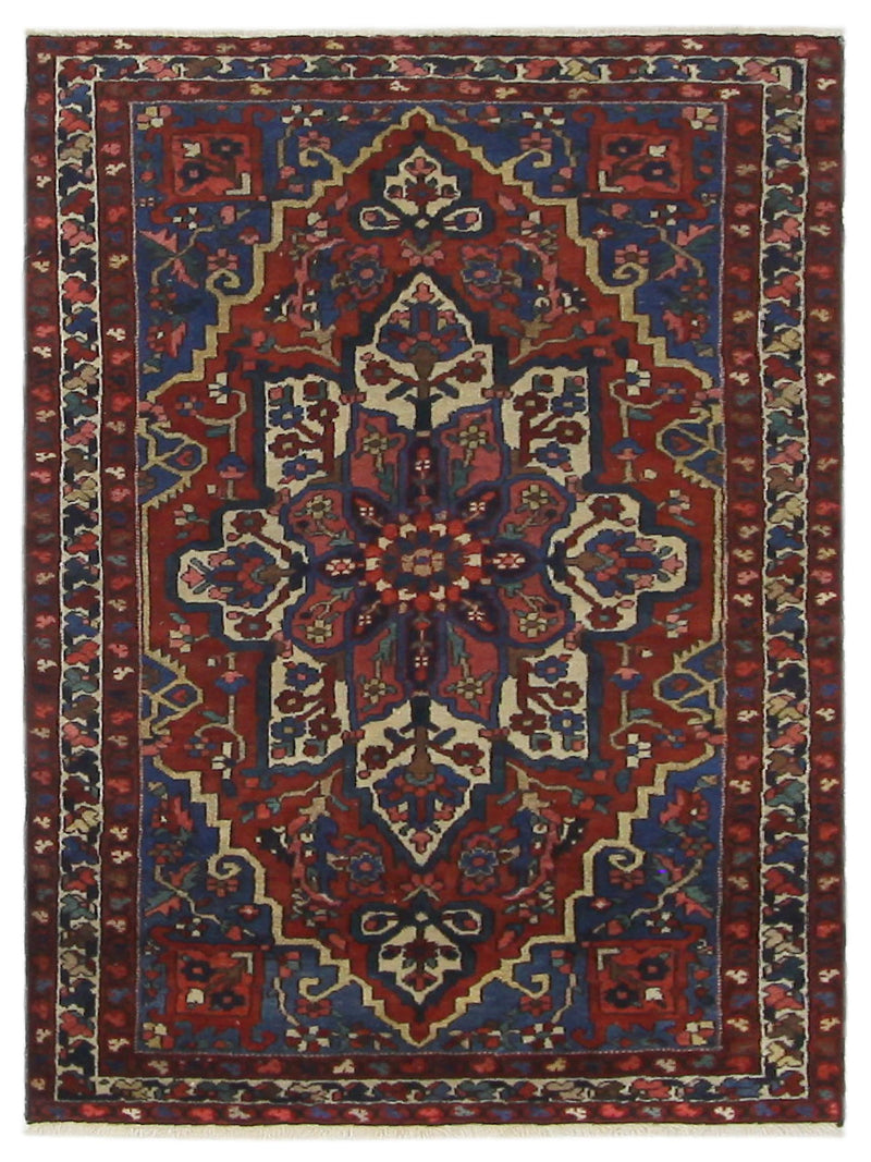 Pacific Bakhtiyari Red Beige Traditional