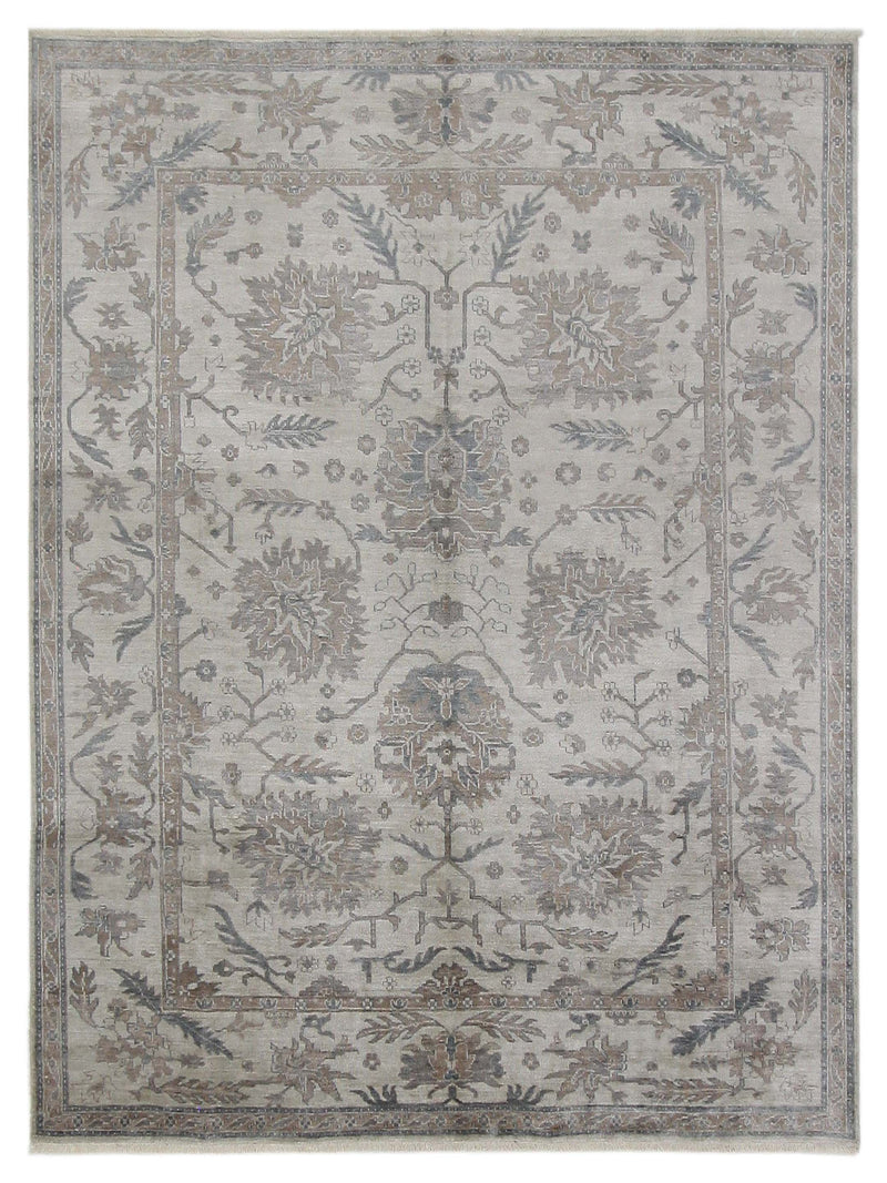 Pacific Chobi Silk Ivory Ivory Traditional