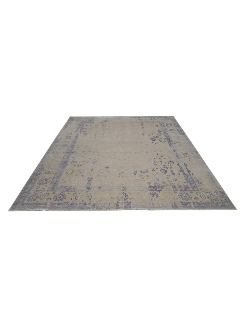 Pacific Venus 16205 Lt.Gold Silver Modern Hand Knotted Rug