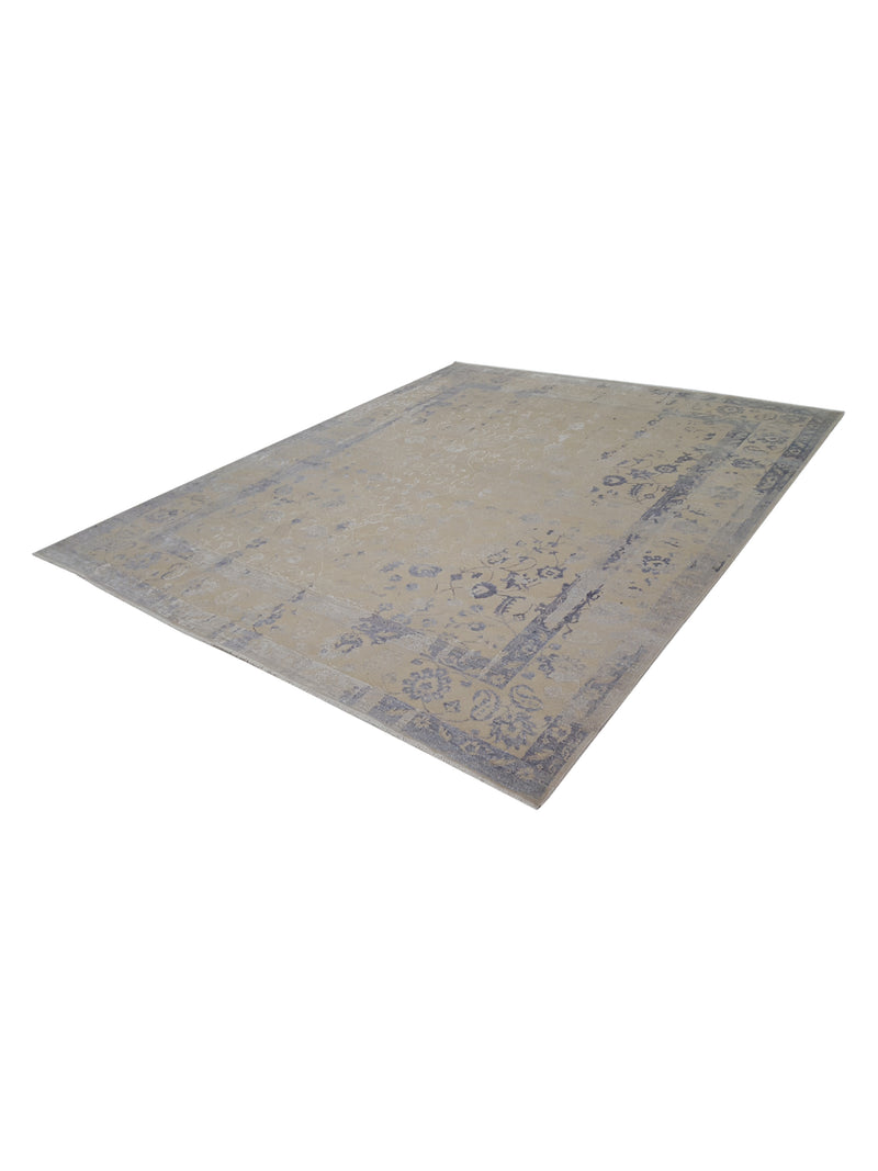Pacific Venus 16205 Lt.Gold Silver Modern Hand Knotted Rug