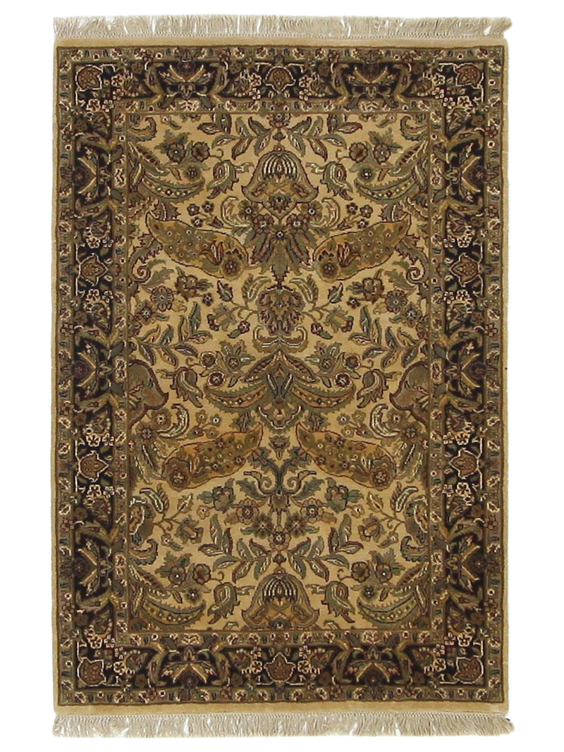 Pacific Loom Ivory Black Traditional