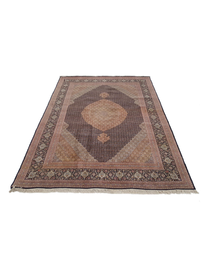 Pacific Tabriz 16264 Brown Brown Traditional Hand Knotted Rug