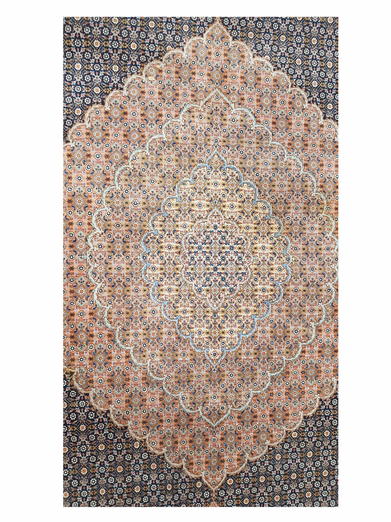 Pacific Tabriz 16264 Brown Brown Traditional Hand Knotted Rug