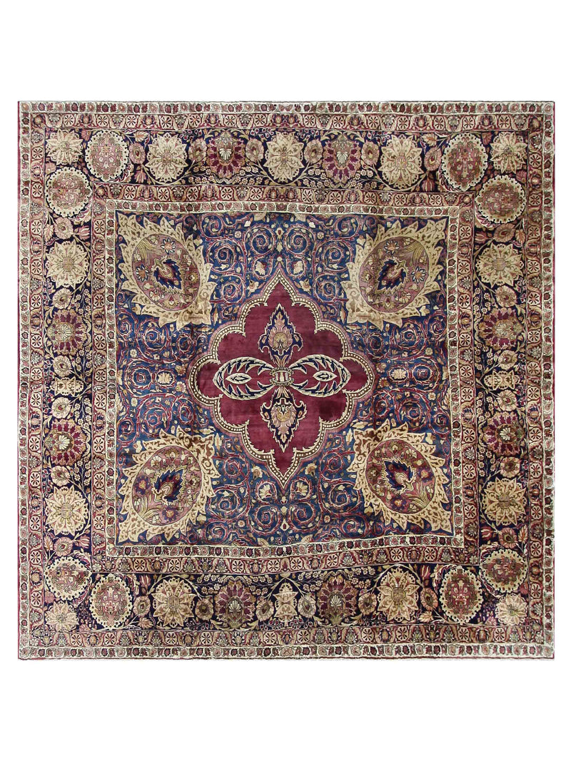 Fasa Antique Kermanshah Purple Indigo Traditional