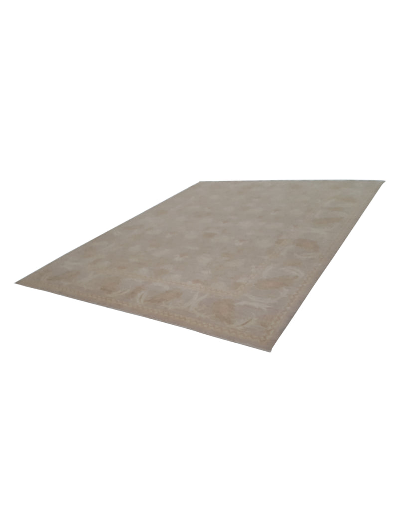Pacific Tabriz-Pk 16638 Lt.Grey Lt.Brown Transitional Hand Knotted Rug