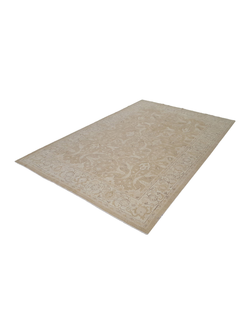 Pacific Farahan 16655 Beige Ivory Traditional Hand Knotted Rug