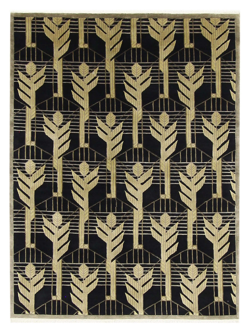 Pacific Nepal Baksh Black Black Modern