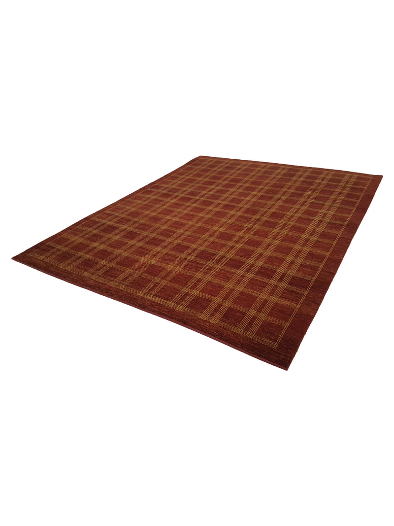 Pacific Modern 17052 Red Red Contemporary Hand Knotted Rug