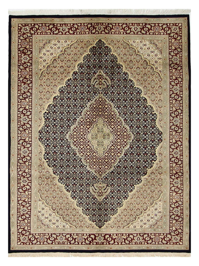 Pacific Tabriz-Pk Navy Red Traditional