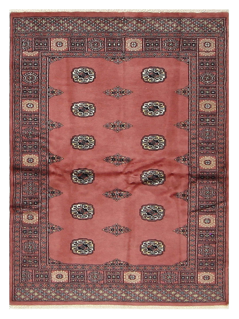 Pacific Bokhara Peach Pink Traditional