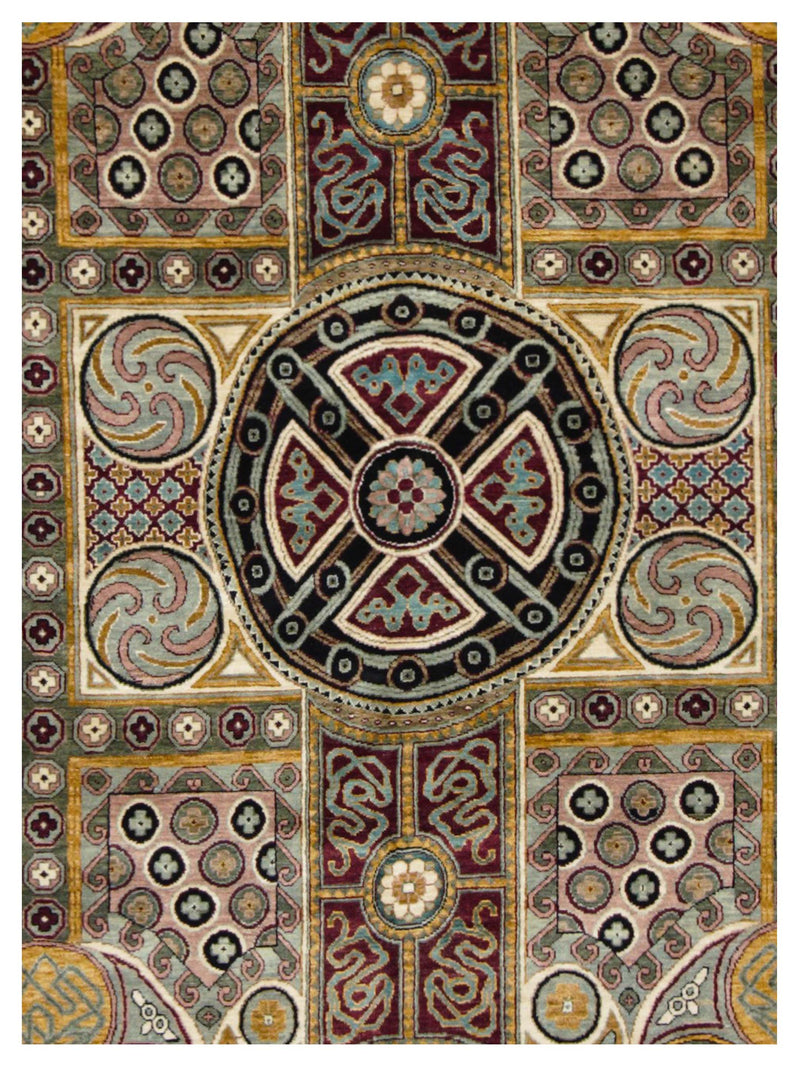 Pacific Jackson 17305 Black Multi Traditional Hand Knotted Rug