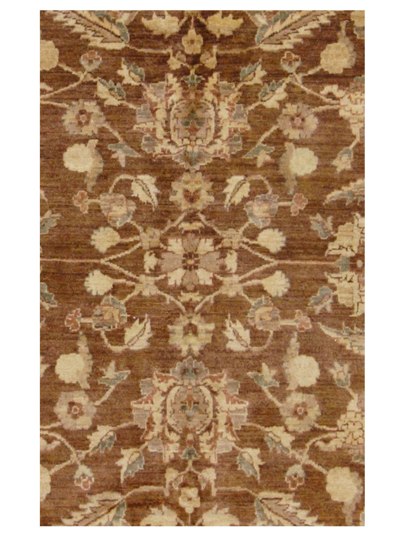 Pacific Ziegler 17316 Brown Beige Transitional Hand Knotted Rug