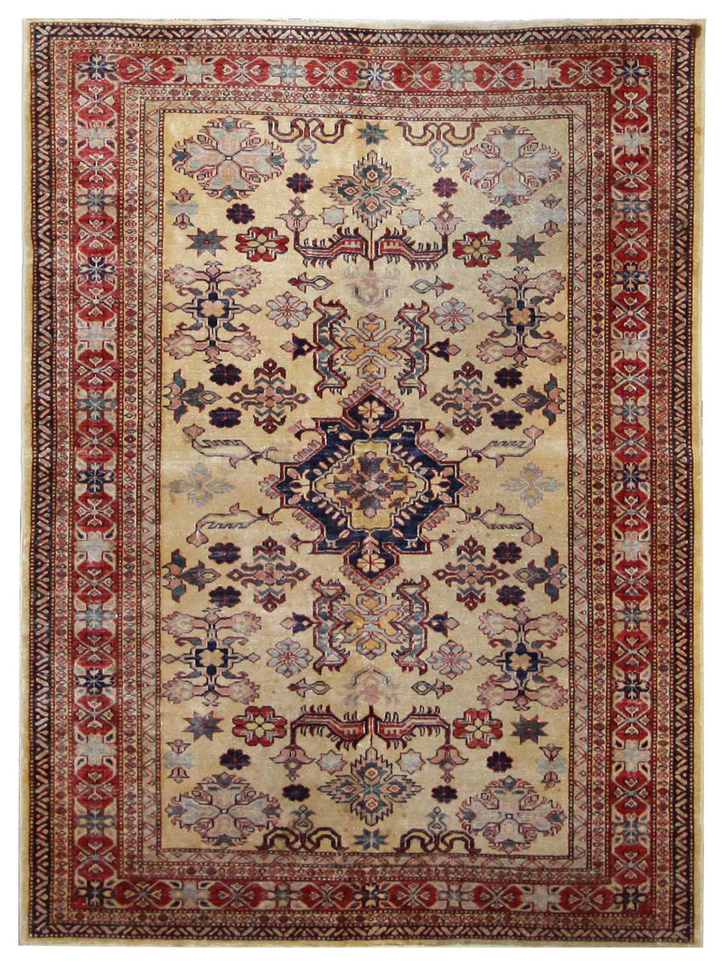 Pacific Kazak Ivory Rust Traditional