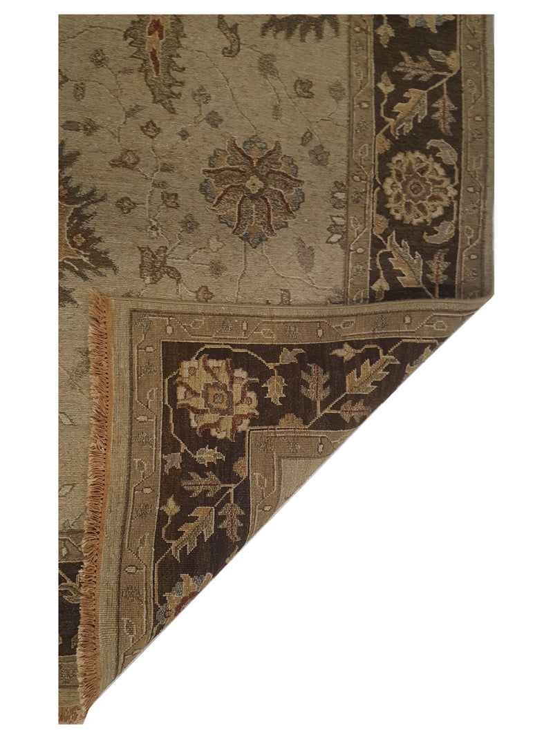 Pacific Summak 17327 Tan Brown Traditional Hand Knotted Rug