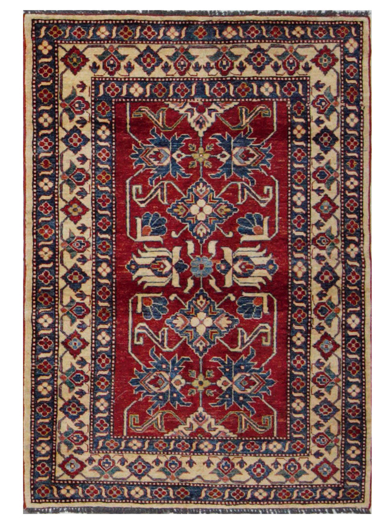 Pacific Kazak Red Ivory Traditional