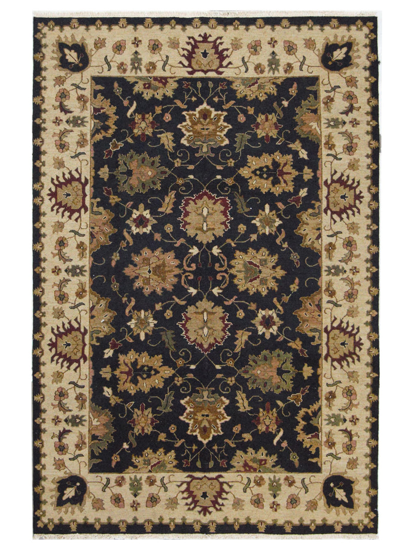 Pacific Summak Black Beige Traditional